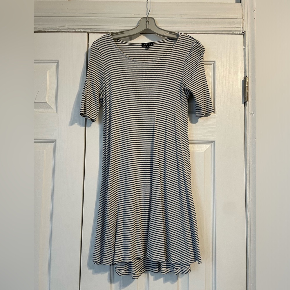 Timing Brand Striped Dress